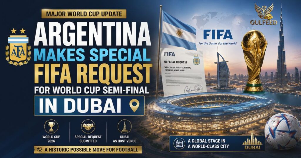 Argentina Makes Special FIFA Request for World Cup Semi-Final in Dubai