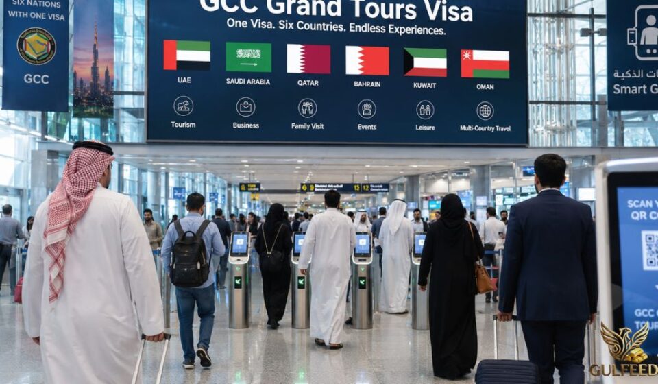 GCC Grand Tours Visa pilot phase smart gates at Gulf airport
