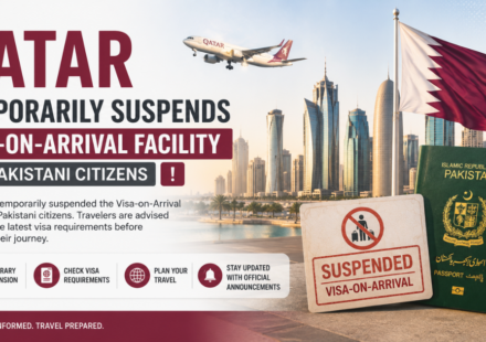 Qatar temporarily suspends visa on arrival facility for Pakistani citizens