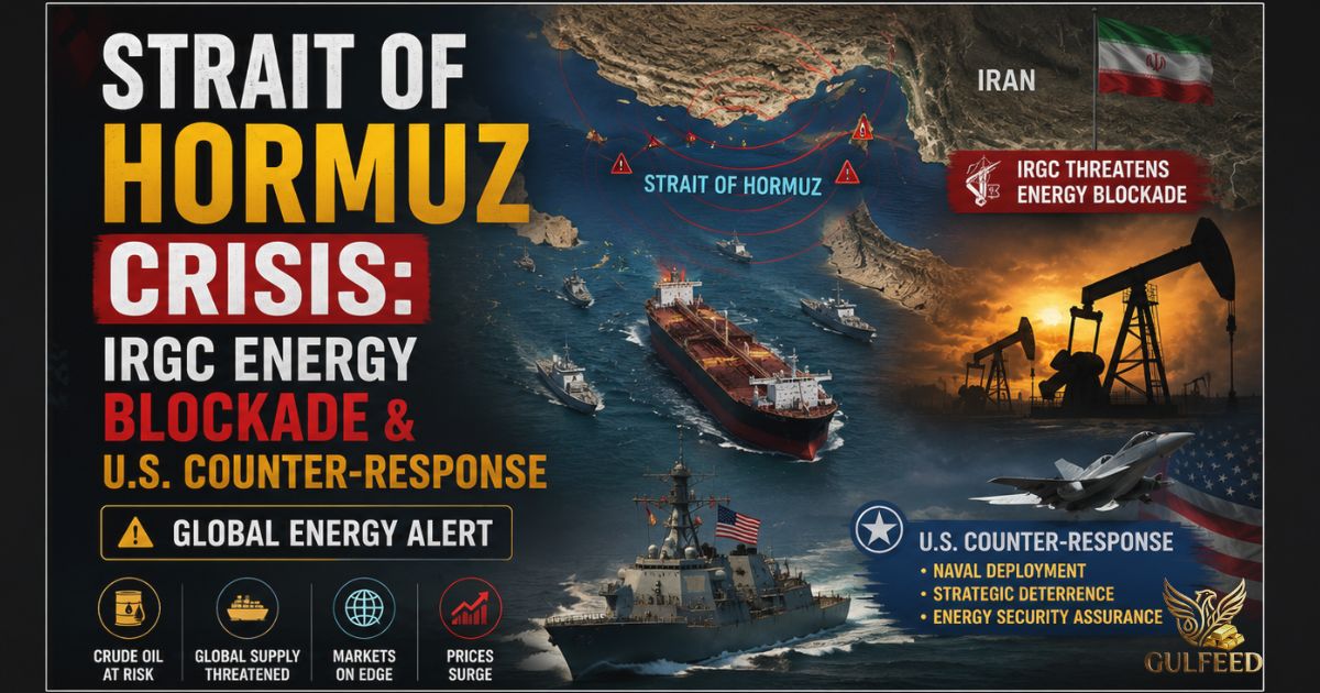 Strait of Hormuz Crisis: IRGC Energy Blockade & U.S. Counter-Response | Global Energy Alert