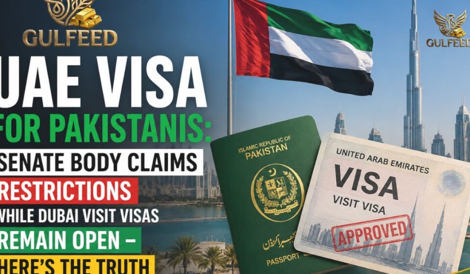 UAE visa application document guidelines for Pakistani citizens